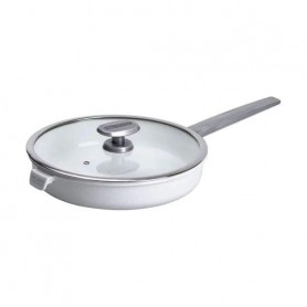 Сковорода универсальная MGC Designed алюминиевая 28 см с антипригарным покрытием, белый MGC HP-4-459W (1078667)