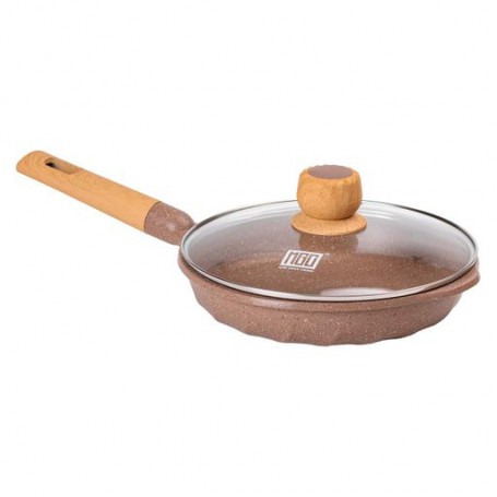 Сковорода алюминиевая 24см с антипригарным кофейным покрытием (1121229)