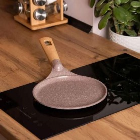 Сковорода для млинців MGC з мармуровим антипригарним покриттям 20 см, кавовий (1121222)