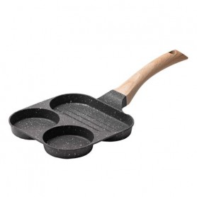 Сковорода для завтрака алюминиевая 19*19*2 см, серый Breakfast HP39571C (1078680)