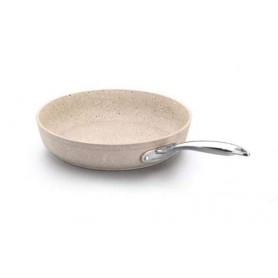 Сковорода Korkmaz Granita бежевая 3л d28 см h5,5 см алюминий с гранитным покрытием (1266A) (1115041)