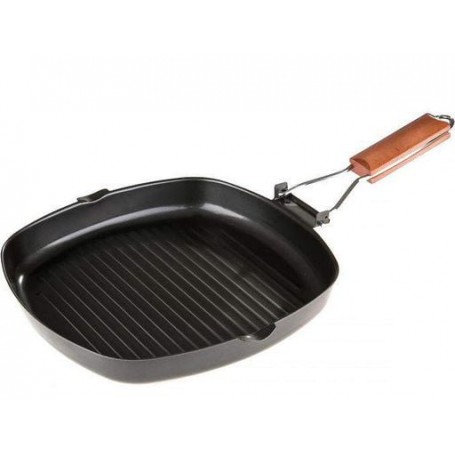Сковорода-гриль 28х28см со складной ручкой Empire (1165879)