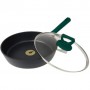 Сковорода з кришкою Ringel Herbal 24 см RG-1101-24/h/L (1130126)