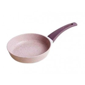 Сковорода 26см с антипригарным покрытием без крышки АА50260 светло-серый гранит (1147111) (1108467)