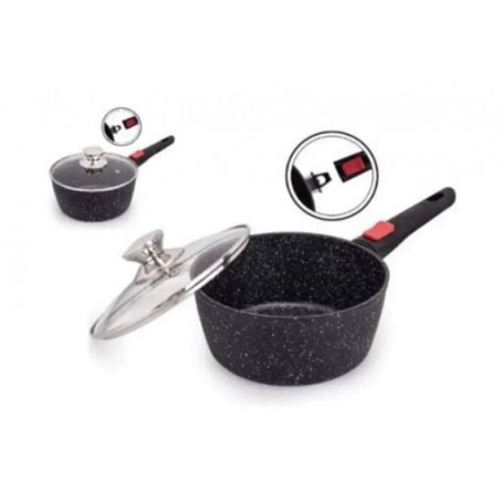 Сотейник Edenberg EB-17000 20 см 2.5 л с гранитным покрытием ковш с крышкой (1139395)