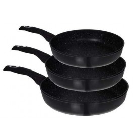 Набор сковородок с гранитным покрытием Edenberg EB-1731 сковорода для жарки с толстым дном (1139241)