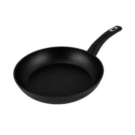 Сковородка 24 см Aureti Pratico черный кованый алюминий (AU-102-24) (1047363)