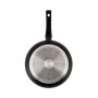 Сковородка 24 см Aureti Pratico черный кованый алюминий (AU-102-24) (1047363)