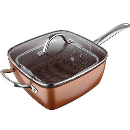 Сковорідка-фритюрниця Gotham Steel UN-5251-24cm (1756374666) (1041623)