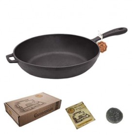 Сковорода чавунна Maysternya Наша Майстерня з литою ручкою 20 см (1056093)