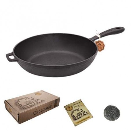 Сковорода чавунна Maysternya Наша Майстерня з литою ручкою 20 см (1056093)