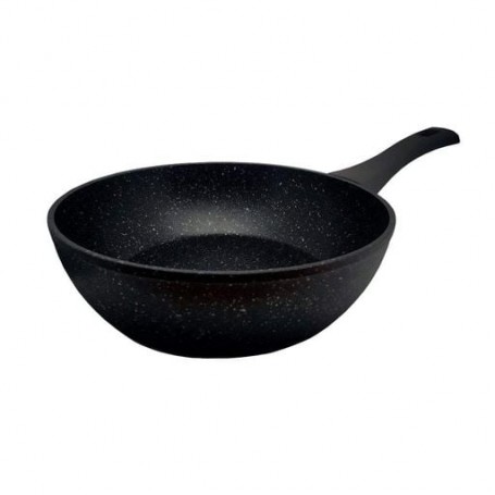Сковородка 28 см Krauzer Gray Titan гранитный черный алюминий (77104) (1049509)