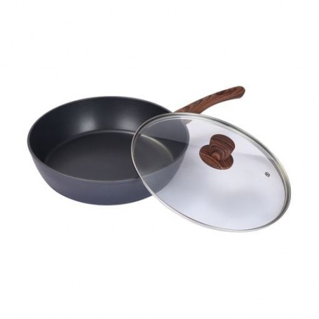 Сковорода BRAVO CHEF глубокая, с крышкой, 20 см (BC-1101-20/L)