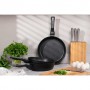 Сковорода глубокая Ardesto Gemini Bari черная, со съемной ручкой, 26 см (AR1226B)