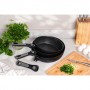 Сковорода глубокая Ardesto Gemini Bari черная, со съемной ручкой, 26 см (AR1226B)