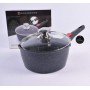 Сотейник Edenberg EB-17000 20 см 2.5 л с гранитным покрытием ковш с крышкой (1139395)