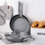 Сковорода Ardesto Gemini Gourmet с крышкой, серая, 28 см (AR1928GSL)