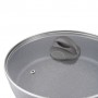 Сковорода глубокая Ardesto Gemini Gourmet Apulia серая, с крышкой, 28 см (AR2428GGL)