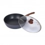 Сковорода BRAVO CHEF глубокая, с крышкой, 28 см (BC-1101-28/L)