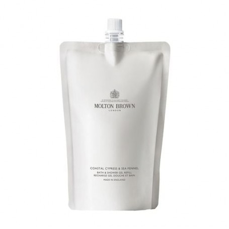 Парфюмированный гель для душа Molton Brown Coastal Cypress & Sea Fennel унисекс, 400 мл (сменный блок)