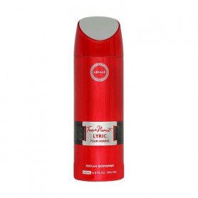Парфюмированный спрей для тела Armaf Tres Nuit Lyric мужской, 200 мл