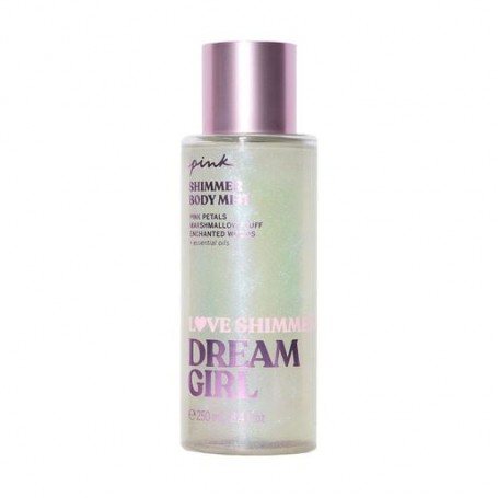 Парфюмированный мист-шиммер для тела Victoria's Secret Pink Love Shimmer Dream Girl Body Mist женский, 250 мл