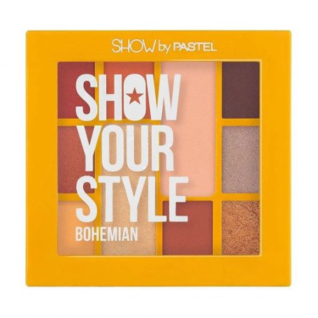 Палетка теней для век Pastel Show Your Style Eyeshadow Palette 10 цветов, 461 Bohemian, 17 г