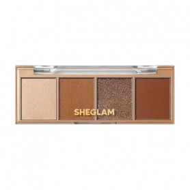 Палетка теней для век Sheglam Essential Square Eyeshadow, Veil, 4.2 г