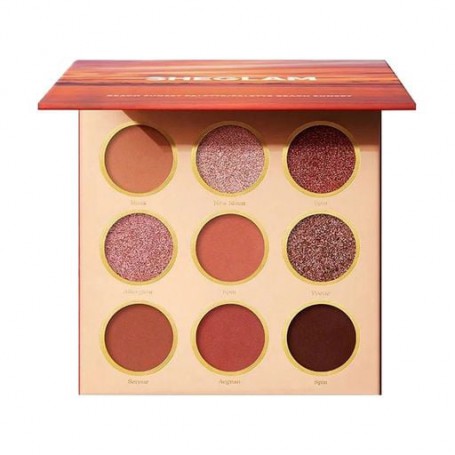 Палетка теней для век Sheglam Beach Sunset Eyeshadow, 12.5 г