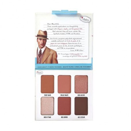 Палетка теней для век theBalm Male Order Eyeshadow Palette, Domestic Male, 13.2 г