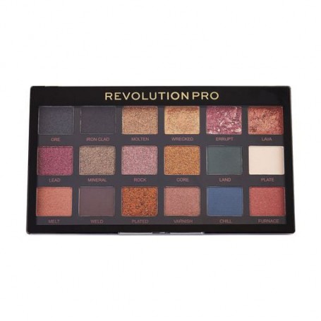 Палетка теней для век Revolution Pro Regeneration Eyeshadow Palette, Bronze Age, 14.4 г