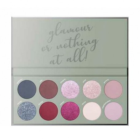 Палетка теней для век Claresa Up 2U Eyeshadow Palette, Silver Glam, 11.8 г