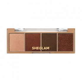 Палетка теней для век Sheglam Essential Square Eyeshadow Quad, Serendipity, 4.2 г