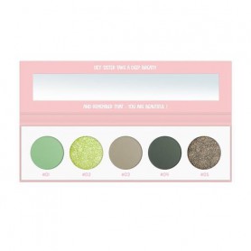 Палетка теней для век Miyo Five Points Palette 36 Pistachio Gelato, 6.5 г