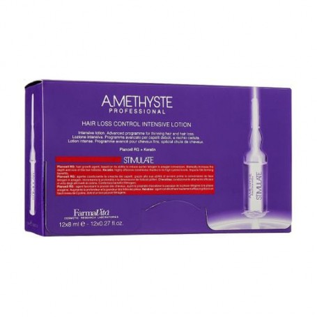 Лосьон FarmaVita Amethyste Stimulate Hair Loss Control Intensive Lotion для стимулирования роста волос, 12*8 мл