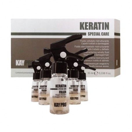 Лосьон-филлер для волос KayPro Special Care Keratin Filler с кератином, 12*10 мл