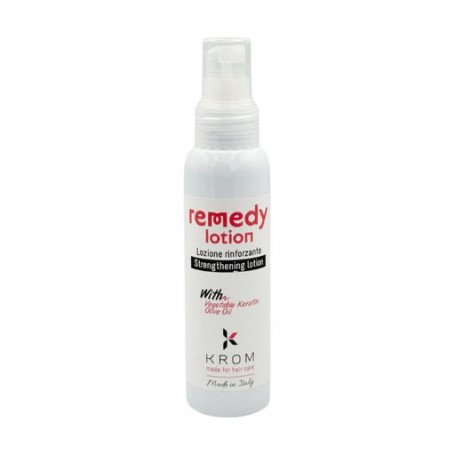 Укрепляющий лосьон для волос Krom Remedy Lotion с растительным кератином и оливковым маслом, 100 мл