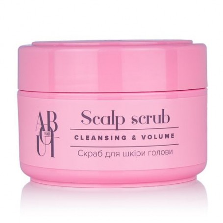 Скраб для кожи головы ABOUT hair Cleaning & Volume, 200 мл