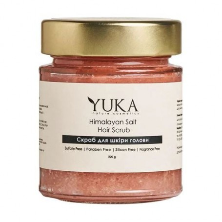Скраб для кожи головы Yuka Himalayan Salt Hair Scrub, 220 г