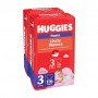Подгузники-трусики Huggies Little Movers Pants для девочек, размер 3 (6-11 кг), 116 шт