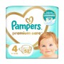 Подгузники Pampers Premium Care размер 4 (9-14 кг), 52 шт