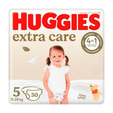 Подгузники Huggies Extra Care Mega размер 5 (11-25 кг), 50 шт
