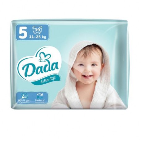 Подгузники Dada Extra Soft размер 5 (11-25 кг), 39 шт
