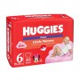 Подгузники-трусики Huggies Little Movers Pants для девочек, размер 6 (15-25 кг), 30 шт