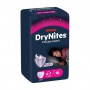 Ночные трусики-подгузники Huggies DryNites для девочек, 4-7 лет, (17-30 кг), 10 шт