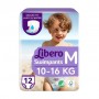 Подгузники-трусики для плавания Libero Swimpants Medium размер M (10-16 кг), 12 шт