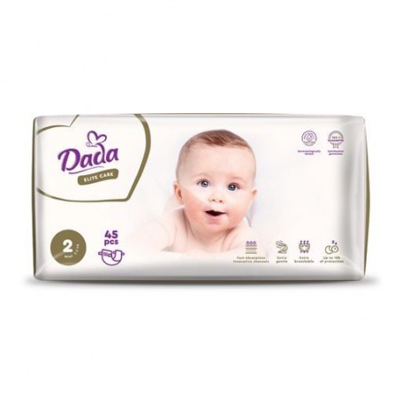 Подгузники Dada Elite Care Mini размер 2 (3-5 кг), 45 шт