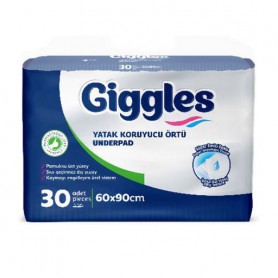 Одноразовые пеленки Giggles 60*90 см, 30 шт