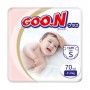 Подгузники Goo.N Plus унисекс, размер S (для детей 4-8 кг), 70 шт
