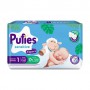 Подгузники Pufies Sensitive размер 1 (2-5 кг), 43 шт